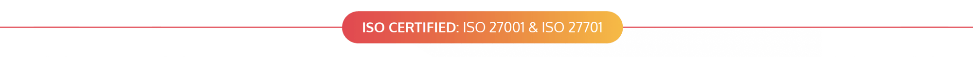 ISO Certified ISO Certified